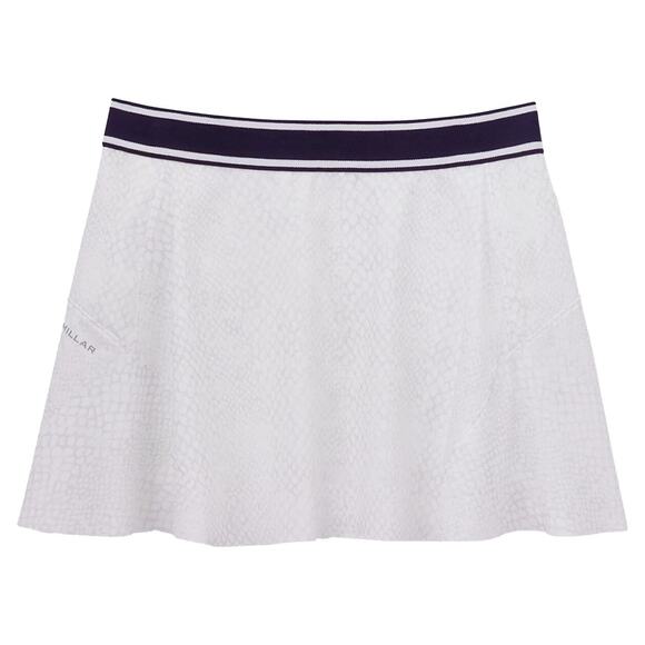 NWT Peter Millar Gabriela Swing Skort in Slithering White Size Large Golf Tennis - Picture 1 of 15